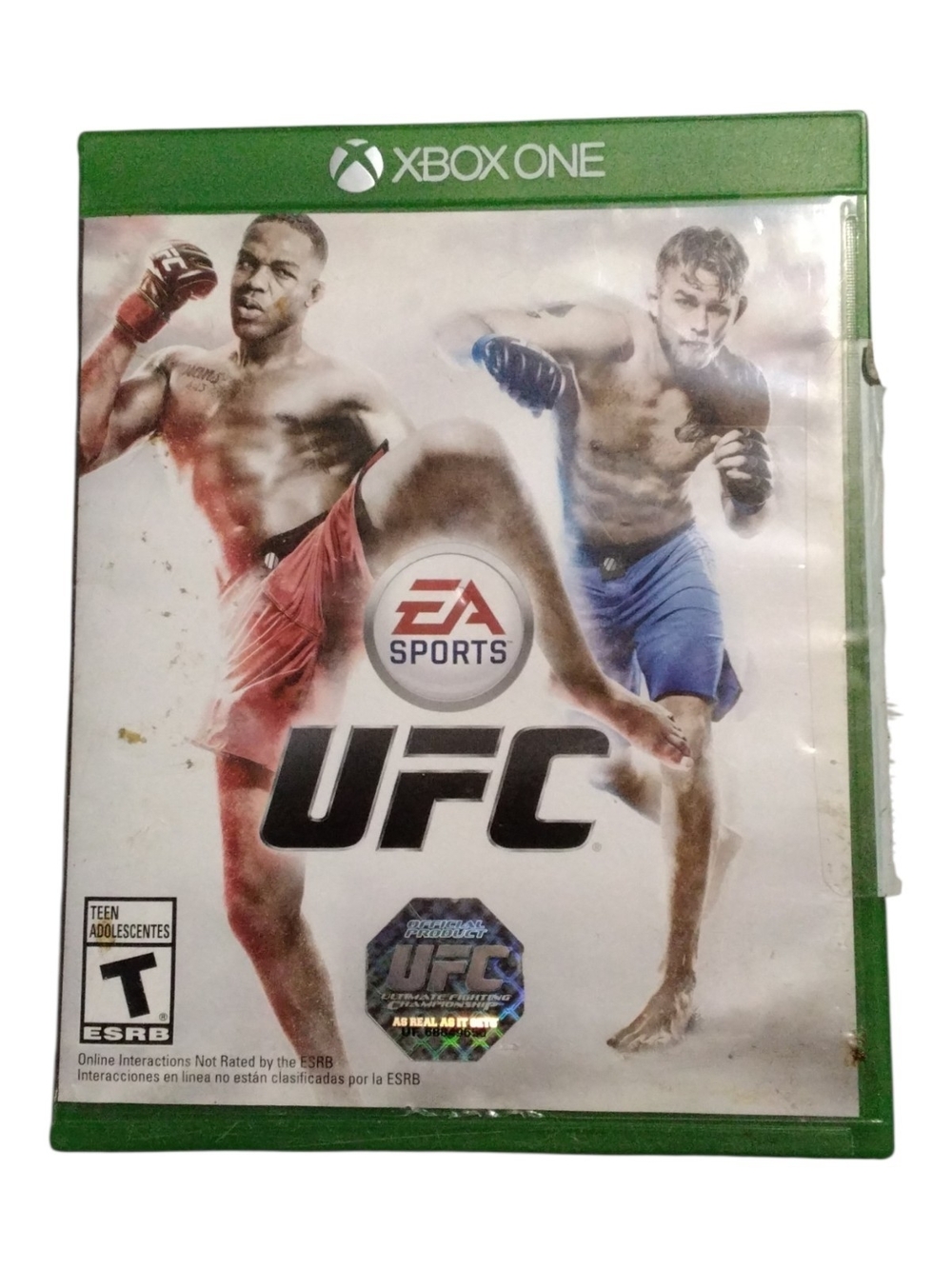 Xbox One UFC EA Sports Video Game - Green Case